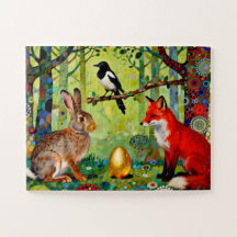 Rabbit, Magpie, Fox and “The Forest’s Secret”