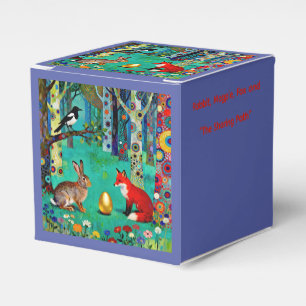 Rabbit, Magpie, Fox and “The Sharing Path” Favor Box