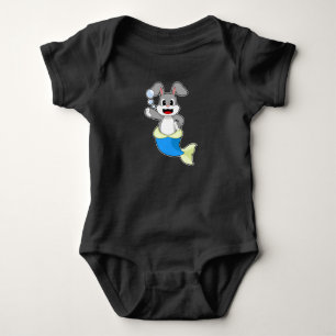 Rabbit Mermaid Baby Bodysuit