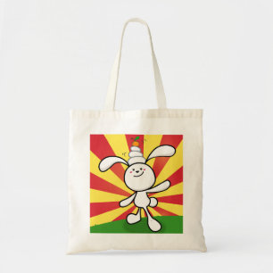 Rabbit Mochi Balance! Tote Bag