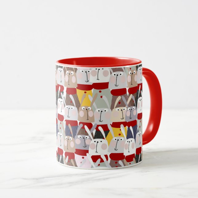 Rabbit Mug (Front Right)