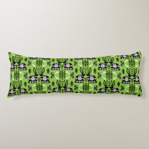 Rabbit Nordic Scandinavian Folk Art Body Pillow