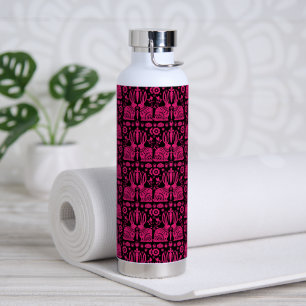 Rabbit Nordic Scandinavian Folk Art     Water Bottle