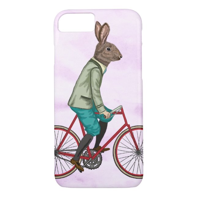Rabbit On Bike 3 Case-Mate iPhone Case (Back)