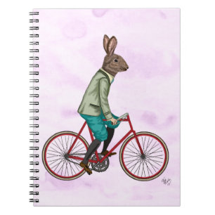 Rabbit On Bike 3 Notebook