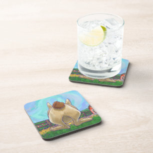 Rabbit Party Centre Coaster