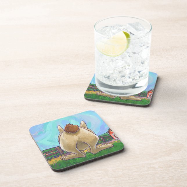 Rabbit Party Centre Coaster (Right Side)