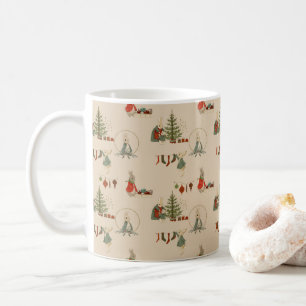 Rabbit Peter Christmas Coffee Mug