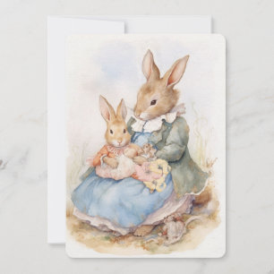 Rabbit Peter Mother`s Day Card