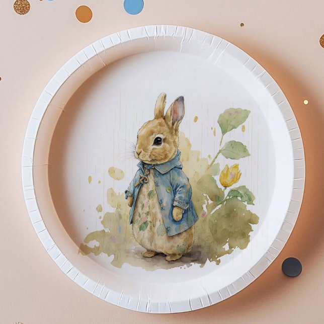 Rabbit Peter party Paper Plates (Creator Uploaded)