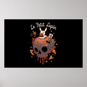 Rabbit Planet - White Bunny Prince Poster