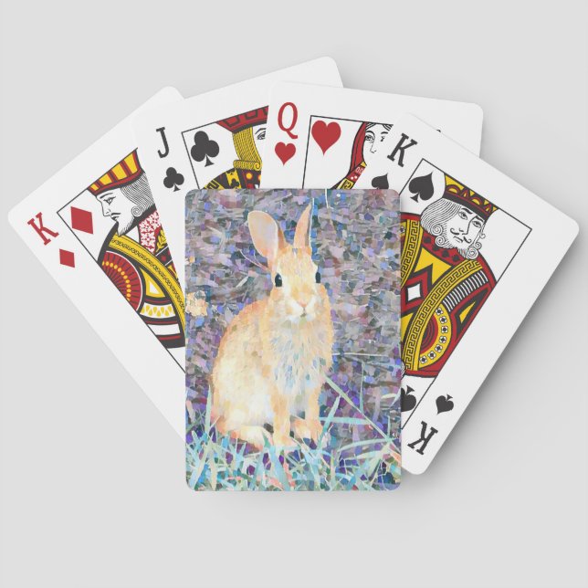 Rabbit Playing Cards (Back)