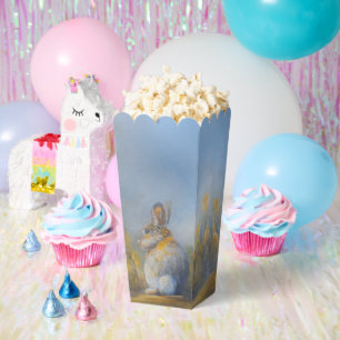 Rabbit Popcorn Favor Box