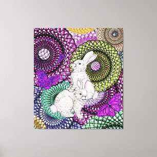 Rabbit Riches Canvas Print