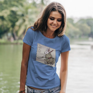 Rabbit Samurai   T-Shirt