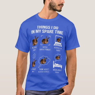 Rabbit Shirt Things I Do In My Spare Time Play Wit