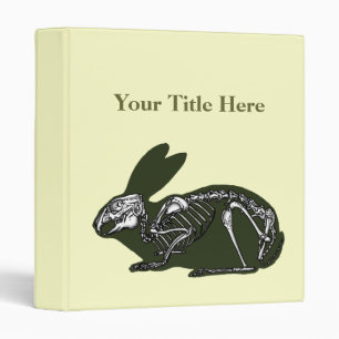 rabbit skeleton Binder