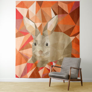 rabbit tapestry
