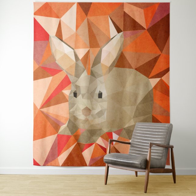 rabbit tapestry (In Situ)