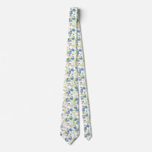 Rabbit Tea Party Pattern IV Tie