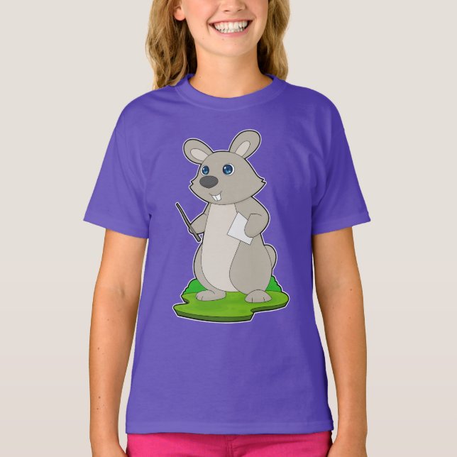 Rabbit Teacher Note T-Shirt (Front)