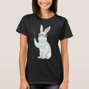 Rabbit Teacher Pointer T-Shirt