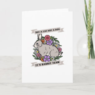 Rabbit Team Card