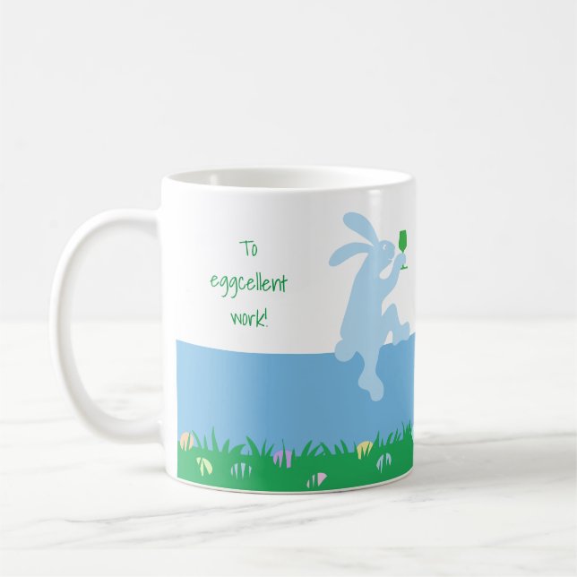 Rabbit Toast Coffee Mug (Left)