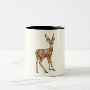Rabbit Two-Tone Coffee Mug