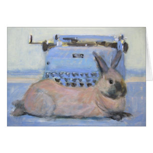Rabbit & Typewriter