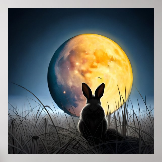 Rabbit Under the Moon Poster (Front)