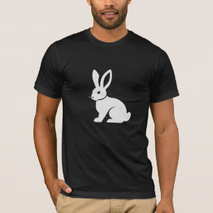Rabbit Vector Art Animal Modern Urban City Graphic T-Shirt