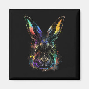 Rabbit Watercolor Bunny Hare Pet Easter  Magnet