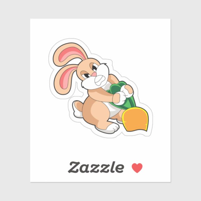 Rabbit with Carrot (Sheet)