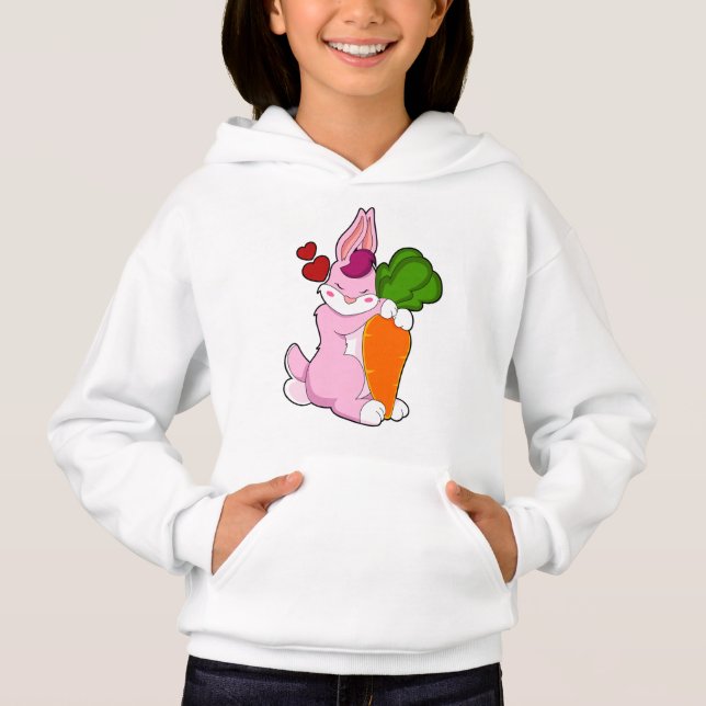 Rabbit with Carrot and Heart (Front)