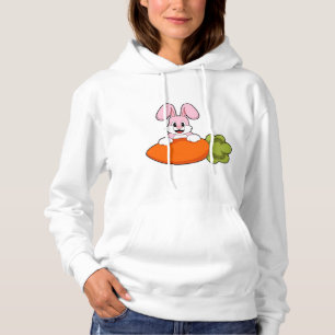 Rabbit with Carrot Hoodie