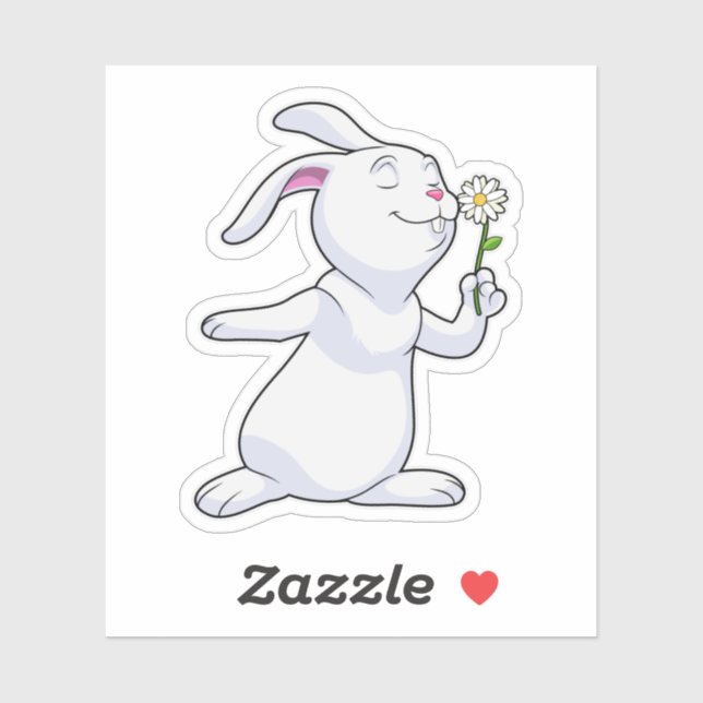 Rabbit with Daisy (Sheet)