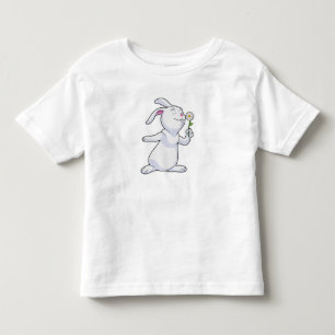 Rabbit with Daisy Toddler T-shirt