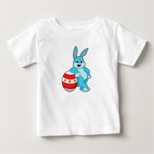 Rabbit with Easter egg Baby T-Shirt