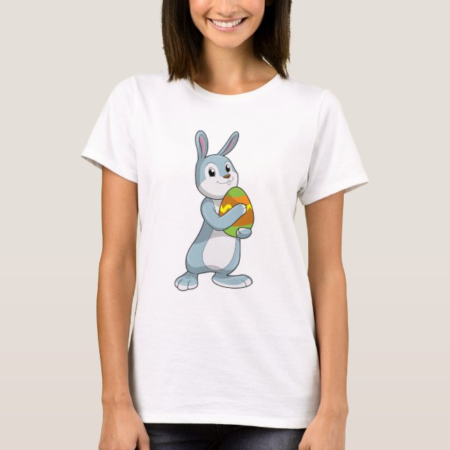 Rabbit with Egg T-Shirt (Front)