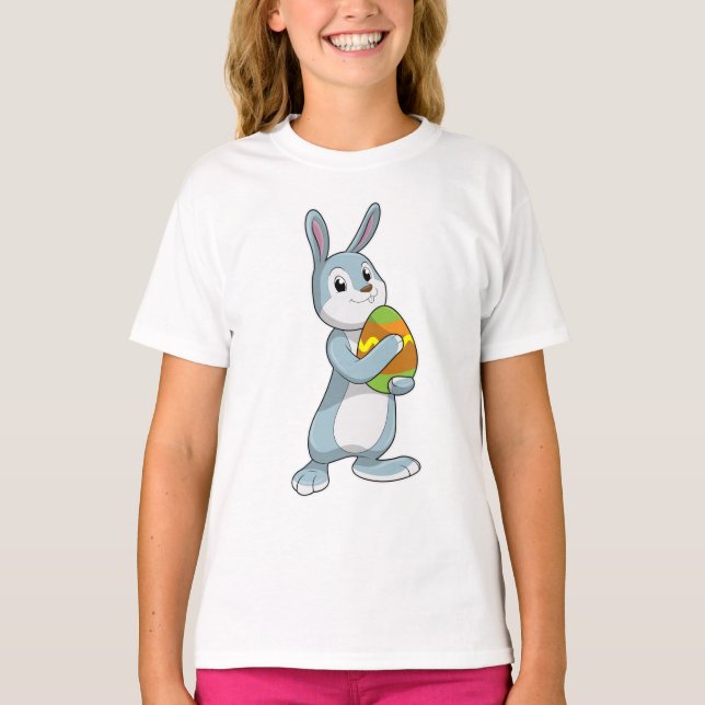 Rabbit with Egg T-Shirt (Front)