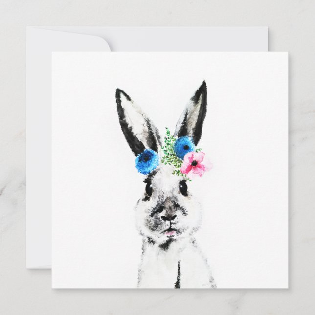 Rabbit with Flowers (Front)