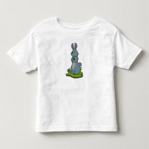 Rabbit with Flowers Toddler T-shirt