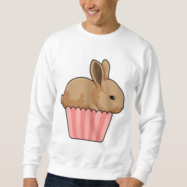 Rabbit with Muffin Sweatshirt (Front)