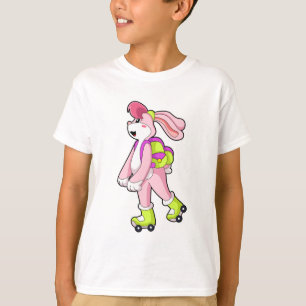 Rabbit with Roller skates T-Shirt