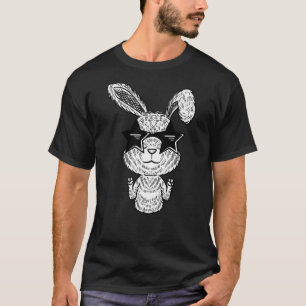Rabbit With Sunglasses White Bunny Men Women Kids T-Shirt