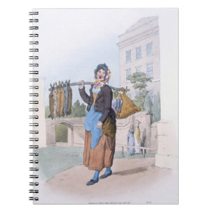 Rabbit Woman, from 'Costume of Great Britain', pub Notebook