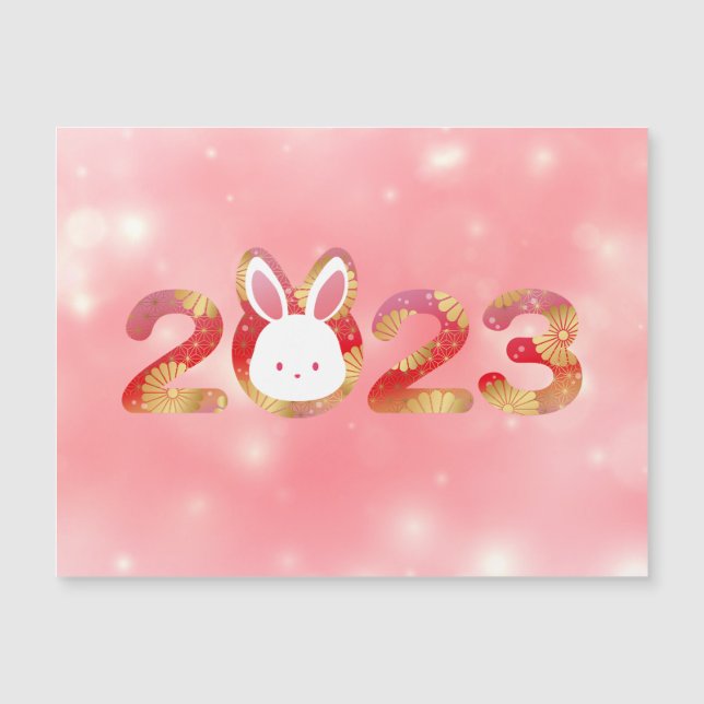 Rabbit Year 2023, Chinese New Year,  (Front)