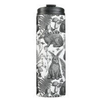 Rabbits and woodland flora 2 Thermal Tumbler