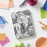 Rabbits and woodland flora iPad Smart Cover<br><div class="desc">Hand-drawn rabbits and woodland flora ferns mushrooms and beriies and bugs</div>